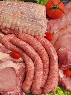Colis de porc fermier