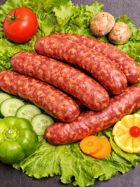 Saucisse fumée 