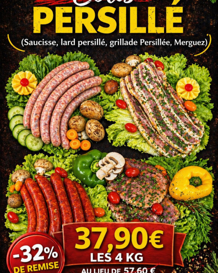 Colis Persillé 4 Kg