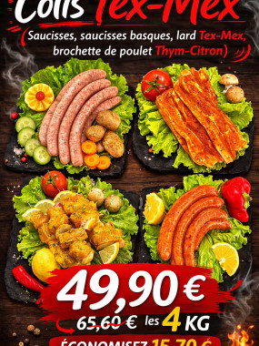 Colis Tex-Mex 4 Kg