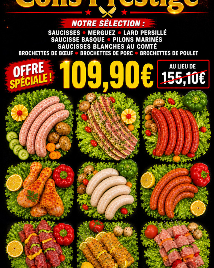 Colis prestige 9kg