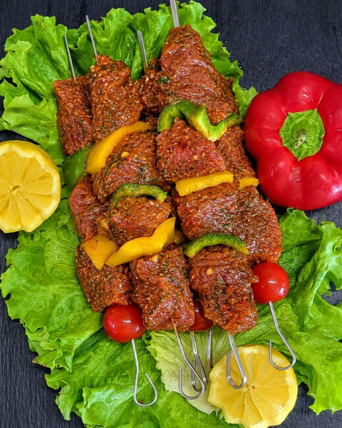 Brochettes de boeuf tex mex 