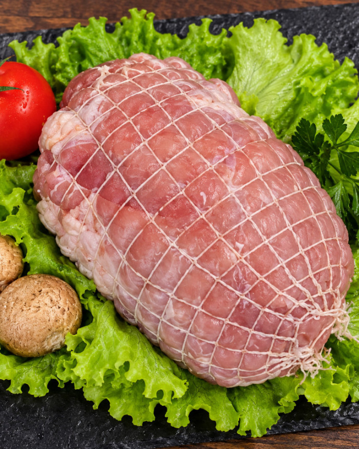 Rôti de porc jambon