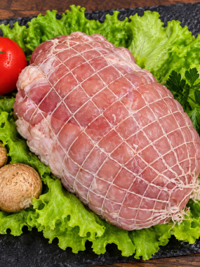 Rôti de porc jambon