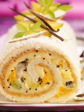 Bûchette aux fruits