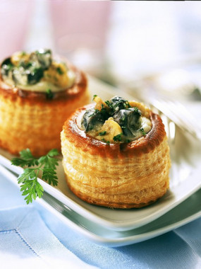 Croustade d'escargots