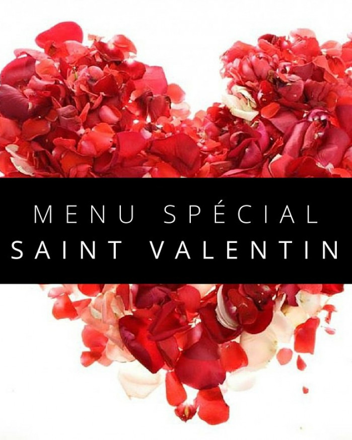 Menu Saint Valentin