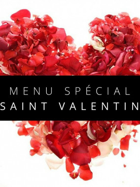 Menu Saint Valentin