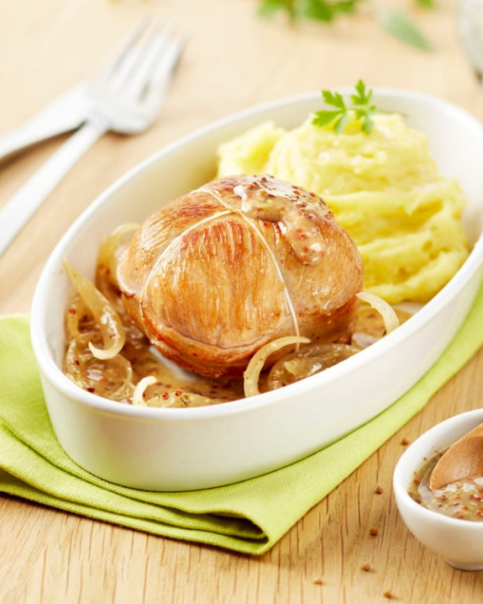 Paupiette de porc cuisinée