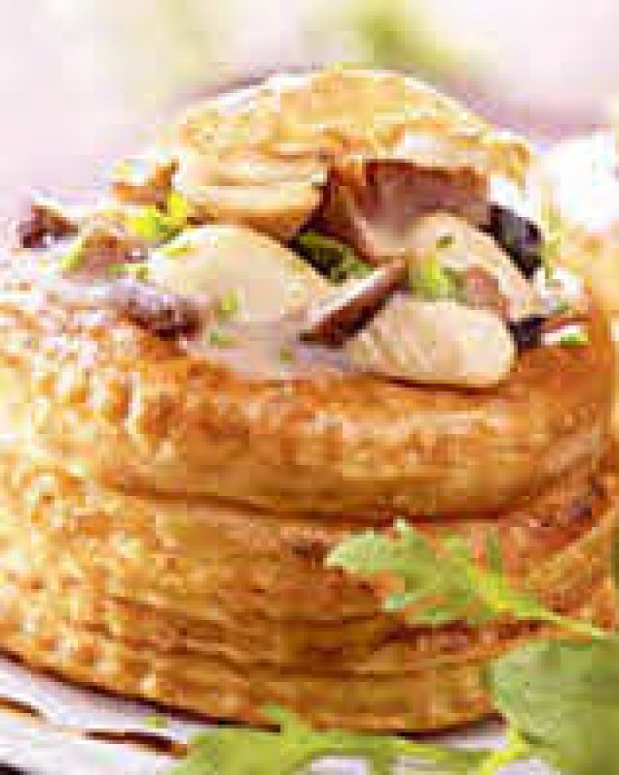 Cassolette de ris de veau aux morilles