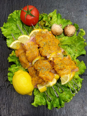 Brochettes de poulet Thym citron