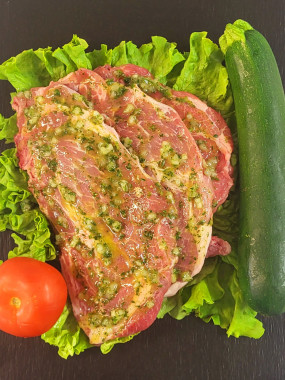 Côtes de porc persillées