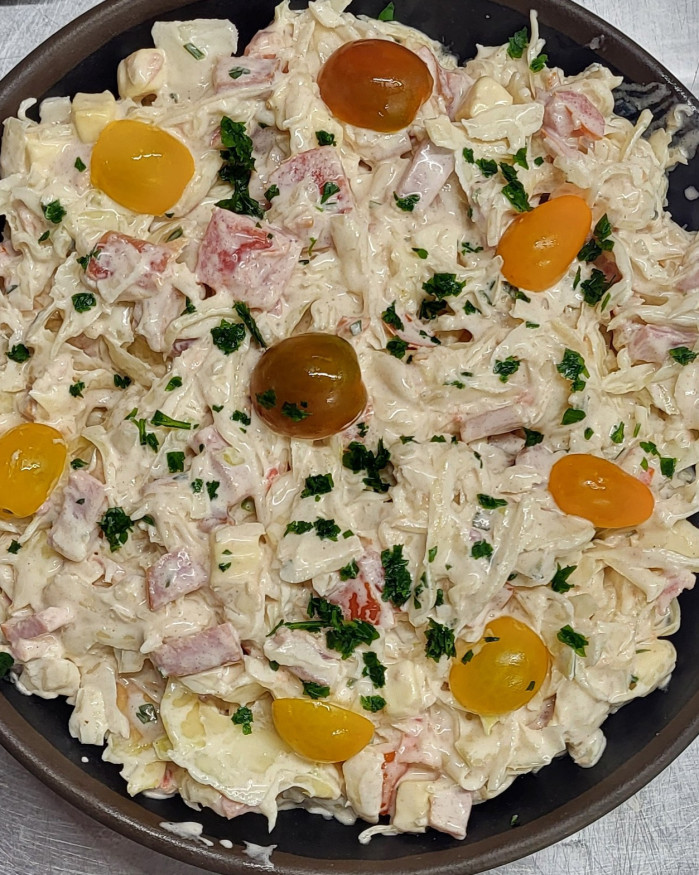 Salade trio de choux