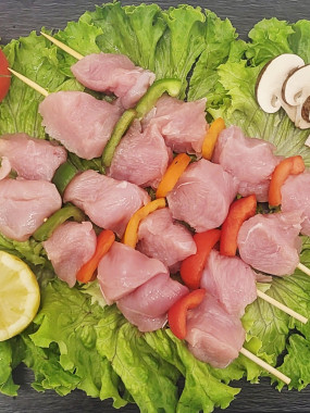 Brochettes de Dinde