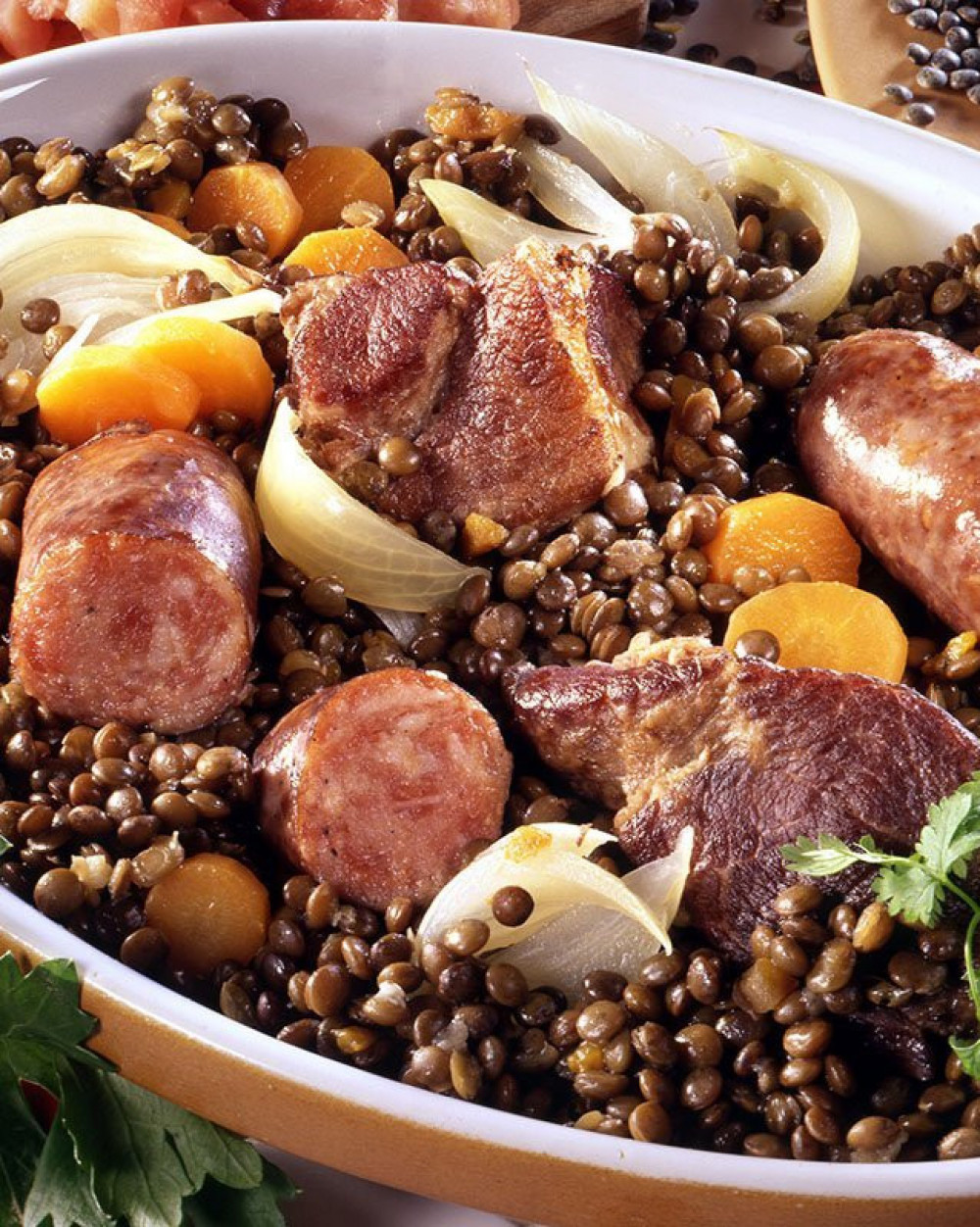 Petit salé aux lentilles | La cochon'ail